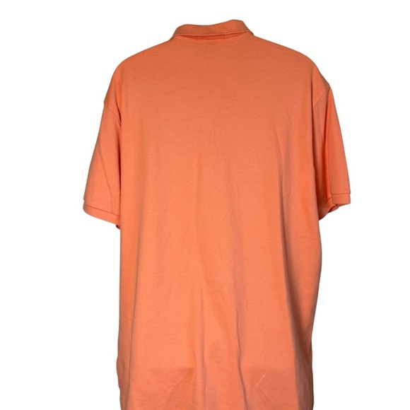 Polo Ralph Lauren Men’s Short Sleeve Polo Shirt XL  Orange Classic Fit Preppy - Picture 3 of 7